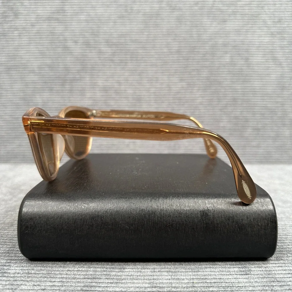 Oliver Peoples Sheldrake Plus Sunglasses Buff Brown OV5315SU 15105D 52mm Italy